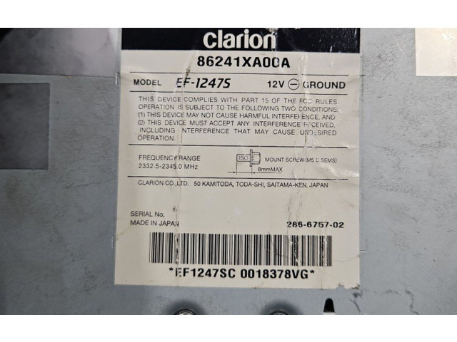 Блок комфорта 86241XA00A, IMPRK1399517   Subaru Tribeca   