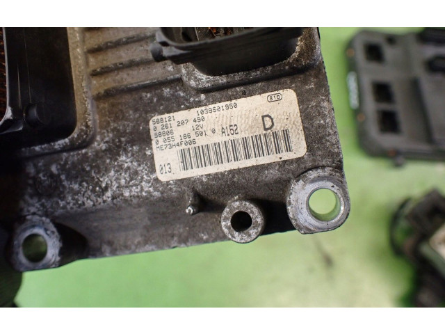 Блок управления двигателем Блок управления 0261207490 Fiat Albea