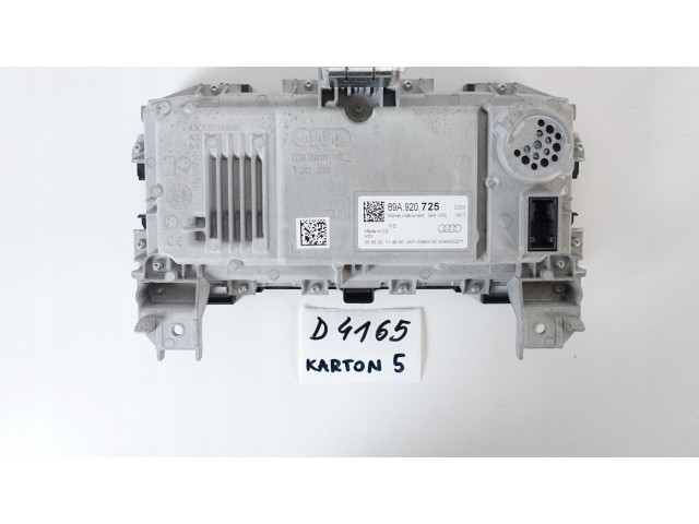 Спидометр (приборный щиток) LICZNIK VIRTUAL ZEGARY LCD AUDI Q4 E-TRON 89A 89A920725 Audi Q4 Sportback e-tron