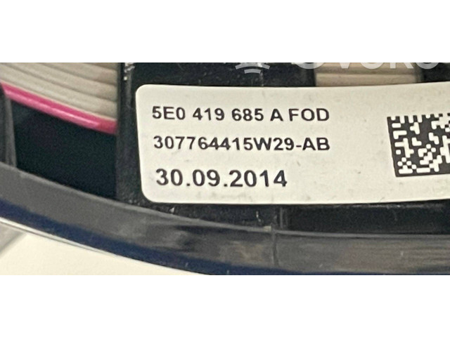 Топливная рампа 5E0419685A, 33646   Skoda Octavia Mk3 (5E)   для двигателя CUNA