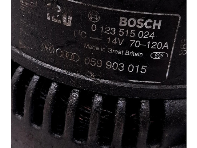 Генератор 0123515024, 059903015   Audi A6 S6 C5 4B      
