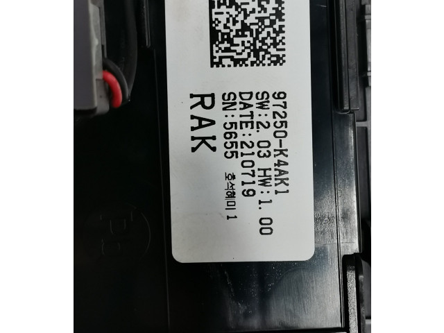Блок управления климат-контролем 97250K4AK1 Hyundai Kona I