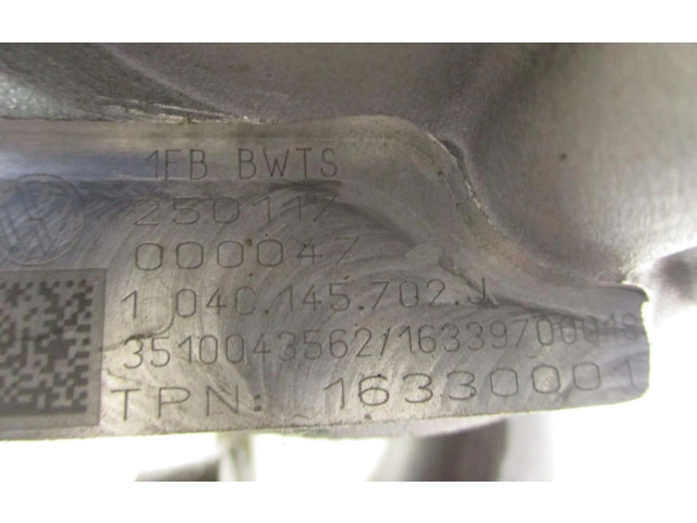 Turbodmychadlo Турбина 04C145702J Seat Ibiza IV (6J,6P)