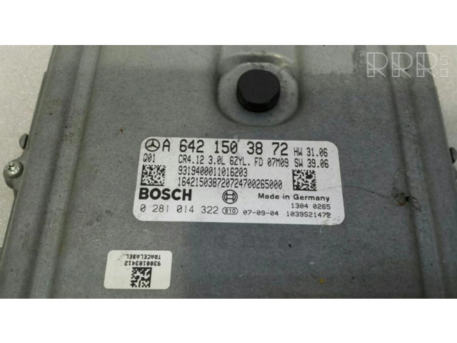 Řídící jednotka A6421503872 Mercedes-Benz CLS C219 2008