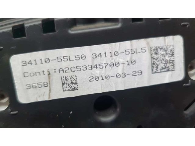 Přístrojová deska  Fiat Sedici 2010 3411055L50, A2C53345700  