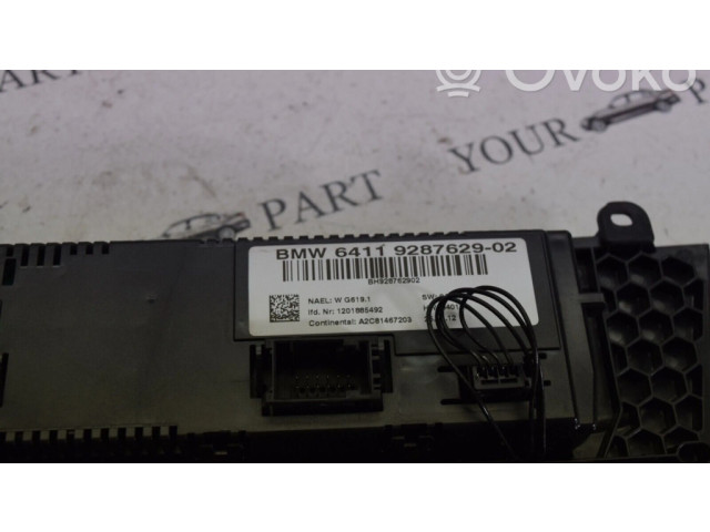 Блок управления климат-контролем 9287629 BMW X3 F25
