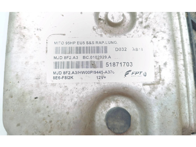 Řídící jednotka 51871703, BC0102929A Alfa Romeo Mito 2010