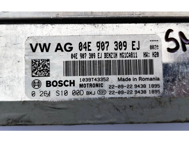 Блок управления двигателя 04E907309EJ, 0264S10004 Volkswagen Caddy