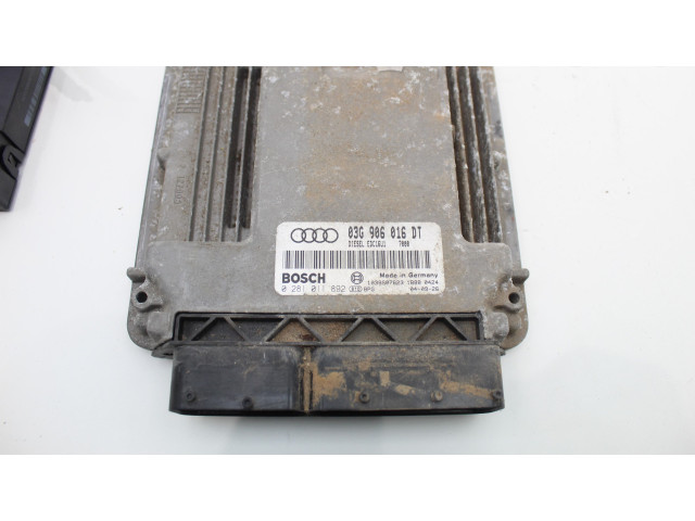 Комплект блоков управления 03G906016DT, 03G906016DT   Audi A3 S3 8P