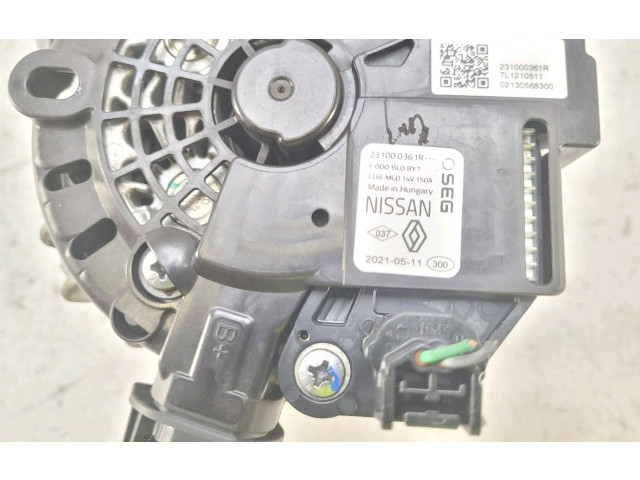 Генератор 231009076R, P0-0327W Renault Clio V