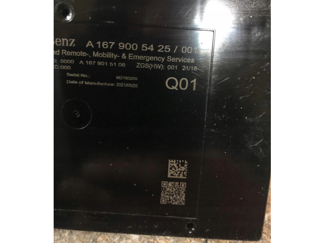 Блок управления A1679005425 Mercedes-Benz GLE W167
