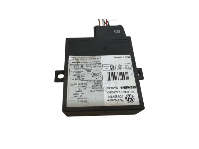 Блок управления центрального замка 7D0959800, 5WK48161   Volkswagen Transporter - Caravelle T4