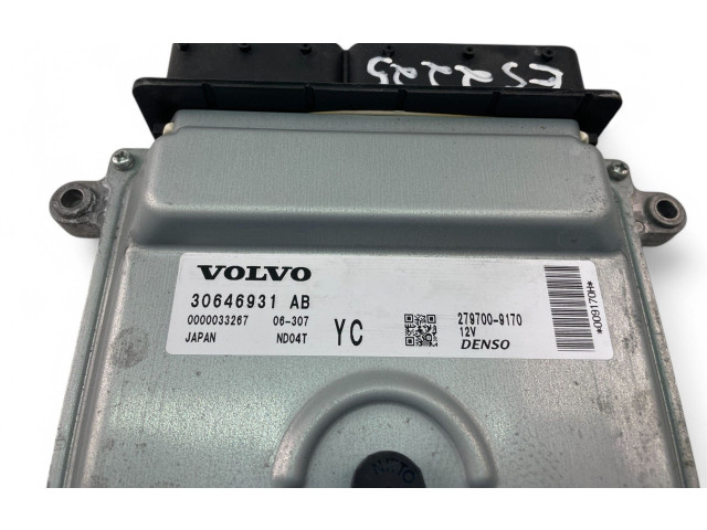 Блок управления двигателем Блок управления 30646931AB   Volvo S80