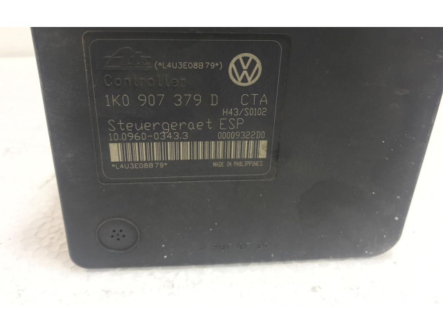 Блок управления АБС 1k0907379d, 1K0907379D   Audi A3 S3 8L
