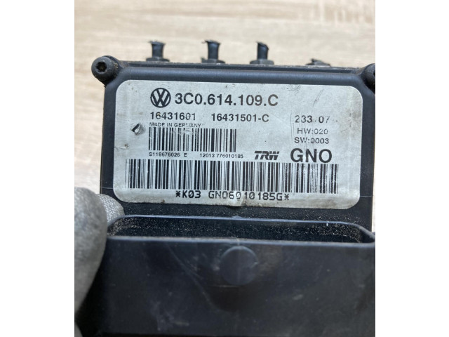 Блок АБС 3C0614109C, 16431501C   Volkswagen  PASSAT B6  2005 - 2010 года