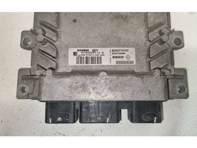 Блок управления двигателя S120200113A, 8200774747   Renault Twingo II