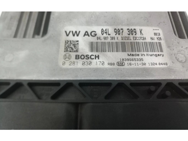 Řídící jednotka 04L907309K Volkswagen Caddy 2017