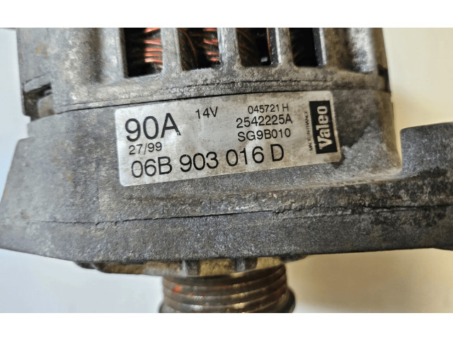 Генератор 06B903016D, 06B903016D   Audi A6 S6 C5 4B      