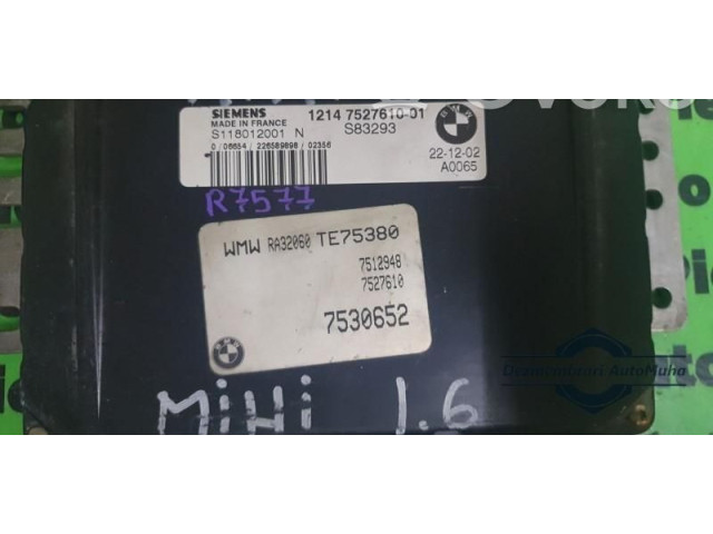 Блок управления двигателем Блок управления 12147527610, 12147527610. Mini Cooper Hatch Hardtop