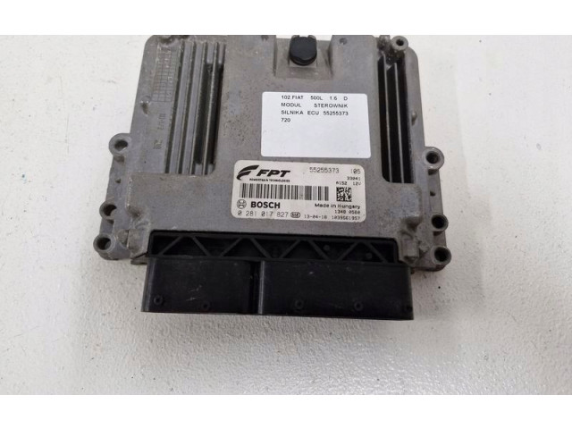 Блок управления двигателя 55255373   Fiat 500L