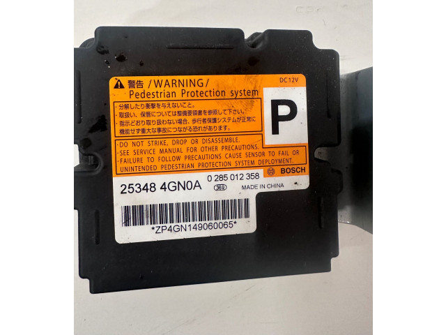 Блок подушек безопасности 253484GN0A, 0285012358   Infiniti Q50