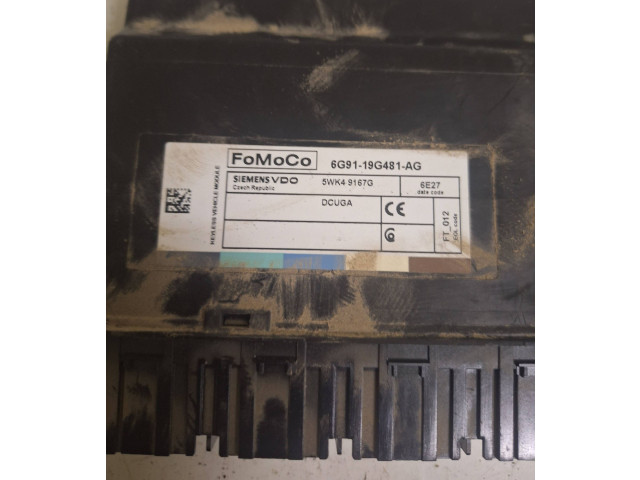 Блок управления 5WK49167G, 6G9119G481AG Volvo S80