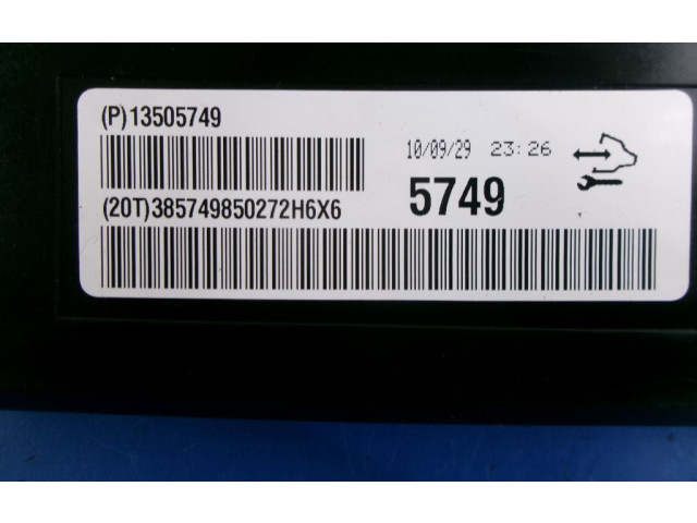 Блок управления двигателем Блок управления 13505749, 13505749   Chevrolet Cruze