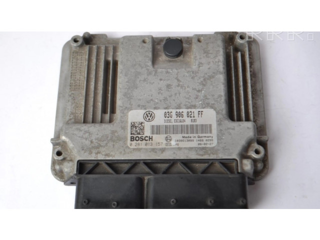 Řídící jednotka 03G906021EE, 0281013157 Volkswagen Caddy 2008