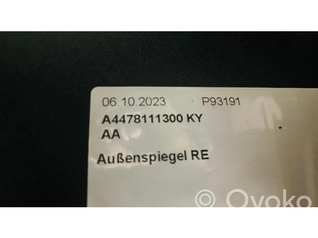 Zpětné zrcátko levé Mercedes-Benz V Class W447 2014 A4478111300, A4478115300