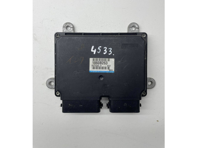 Блок управления двигателя 1860B263, E6T72383H Mitsubishi Lancer X