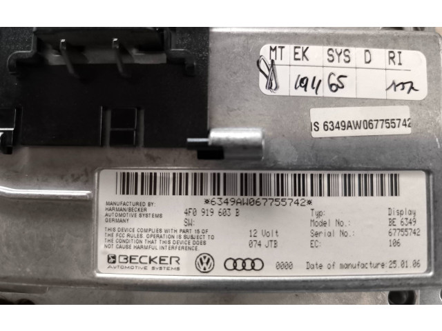 Дисплей    4F0919603B   Audi A6 S6 C6 4F