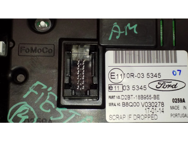 Дисплей D2BT18B955BE, 10R035345 Ford Fiesta