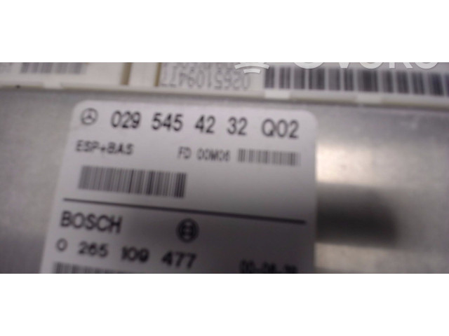 Блок управления АБС 0295454232Q02 Mercedes-Benz A W168