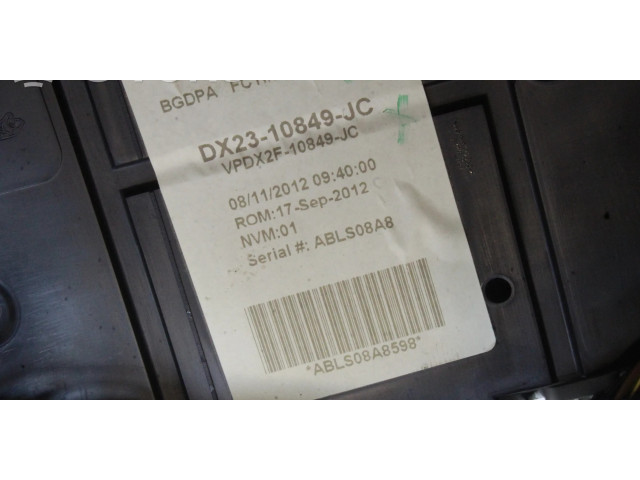 Přístrojová deska  Jaguar XF X250 2013 DX2310849JC, VPDX2F10849JC  
