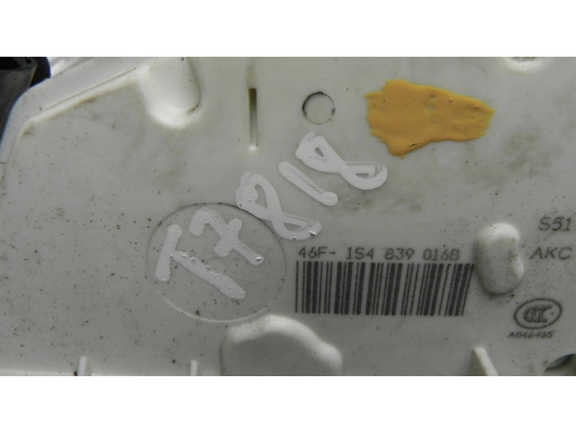 Замок багажника 1S4839016B, T7818 Skoda Fabia Mk2 (5J) 2007-2014 года