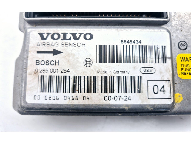 Блок подушек безопасности 8646434, 0285001254   Volvo XC70