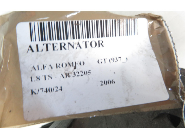 Генератор 46782213, 46782213 Alfa Romeo GT