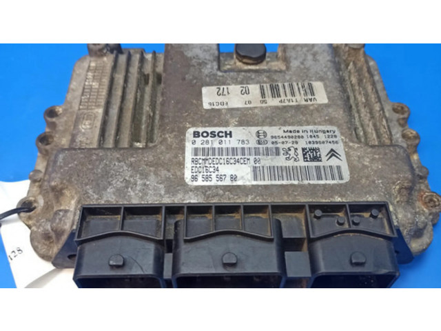 Řídící jednotka 0281011783, 9658556780 Peugeot 206 2005