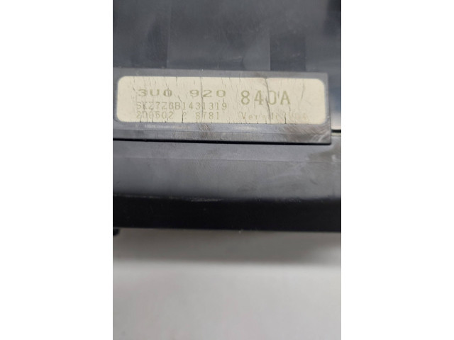 Панель приборов 3U0920840A Skoda Superb B5 (3U)