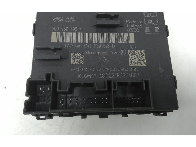 Блок управления 8W1959595D   Audi A3 8Y