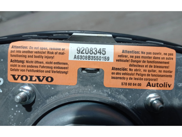 Подушка безопасности водителя 570606400, 9208345   Volvo S60