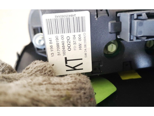 Дисплей 13156841, 317099190 Opel Meriva A