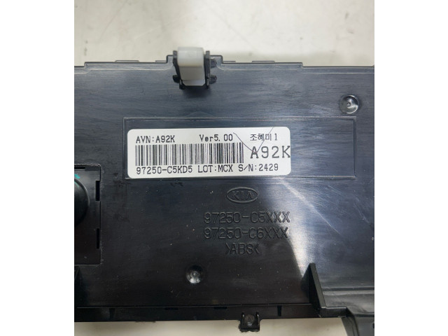 Блок управления климат-контролем 97250C5KD5, 97250C5XXX KIA Sorento