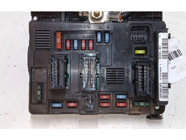 Pojistková skříňka Řídící jednotka BSM 965061848000, BSMB3 Peugeot 1007 2007