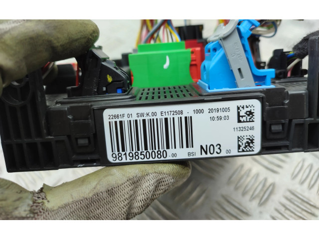 Блок комфорта 9819850080 Peugeot 2008 I