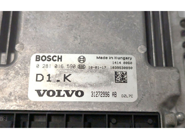 Комплект блоков управления 0281016590, 31272996AB   Volvo C30