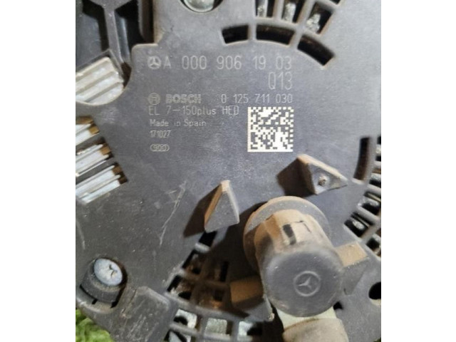 Генератор A0009061903, 270910   Mercedes-Benz A W176      