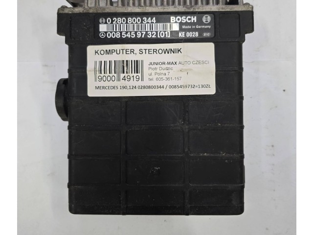 Řídící jednotka 0085459732, 0280800344 Mercedes-Benz E W124 1993