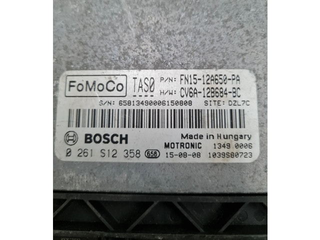 Блок управления двигателя FN1512A650PA, 0261S12358   Ford Ecosport