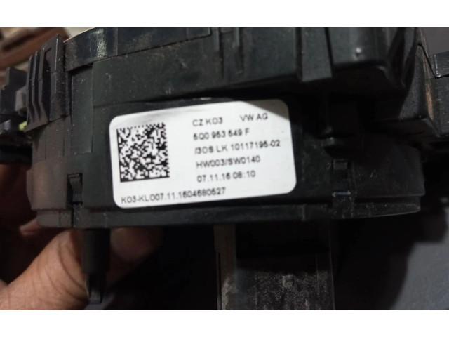 Подрулевой шлейф SRS 5Q0963549F, ANILLOAIRBAG Volkswagen Golf Sportsvan